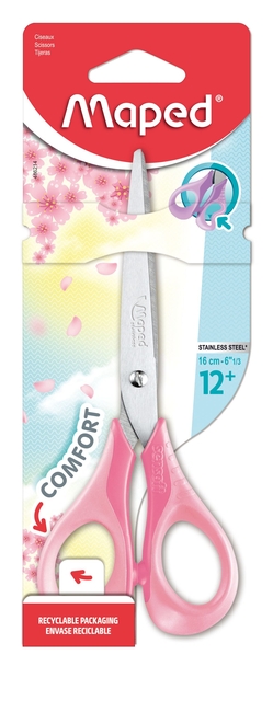 Schaar Maped Sensoft 16cm pastel assorti