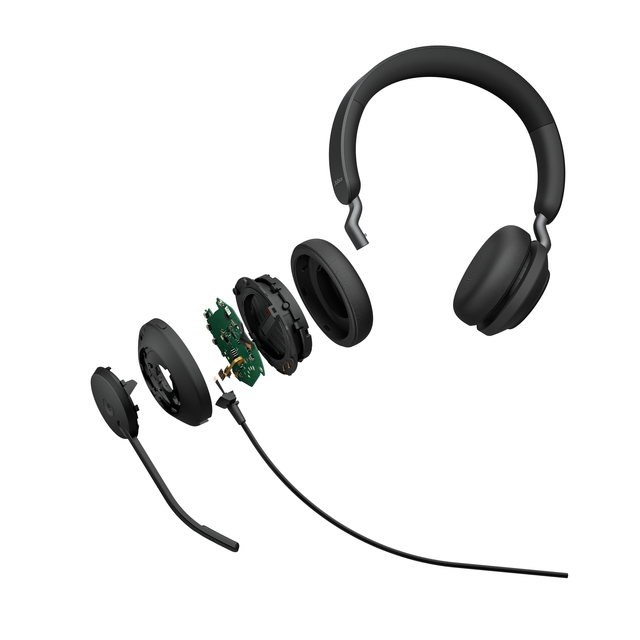 Headset Jabra Evolve2 40 SE USB C/A MS Stereo bedraad