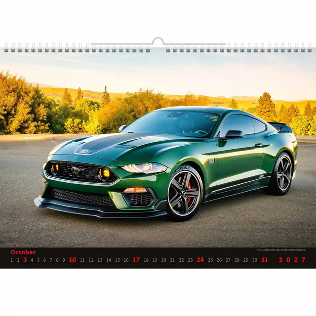 Kalender 2027 Helma 365 31.5x45cm autos