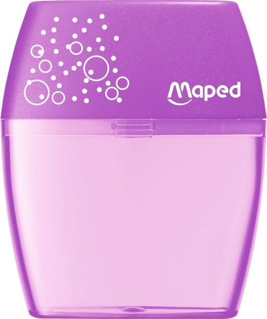 Puntenslijper Maped Shaker 2-gaats display à 20 stuks assorti