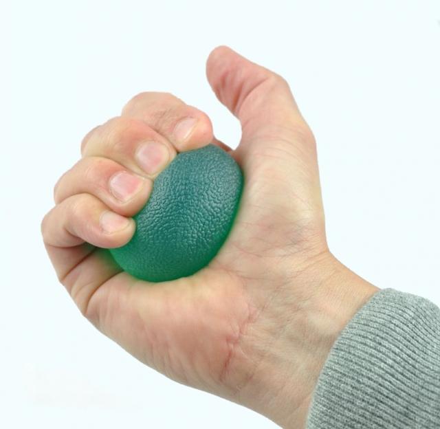 Handtrainer gelbal Able2 Medium groen