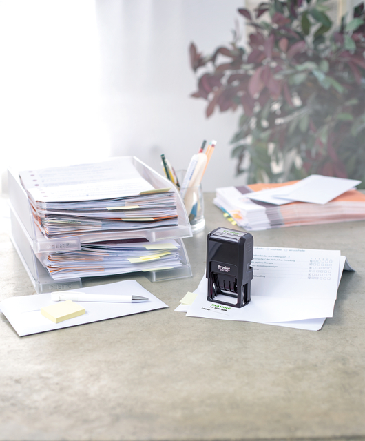 Woord-datumstempel Trodat Printy 4750 betaald op