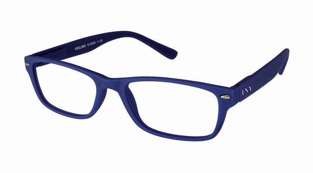 Leesbril I Need You +3.00 dpt Feeling blauw