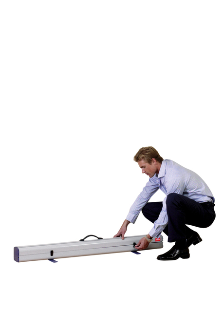 Projectiescherm Nobo draagbaar 122x162cm