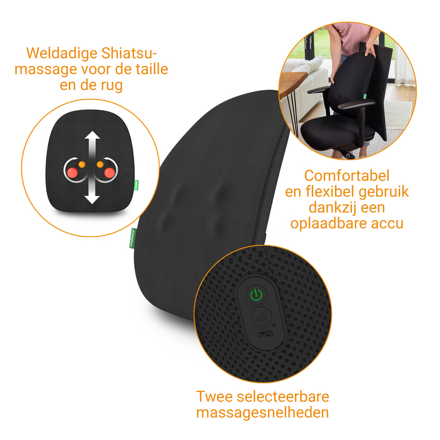 Shiatsu massagekussen Medisana MC 500  (draadloos)