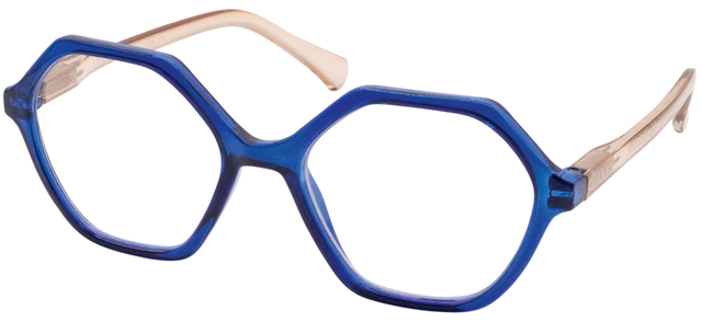 Leesbril I Need You Stella +3.00 dpt blauw
