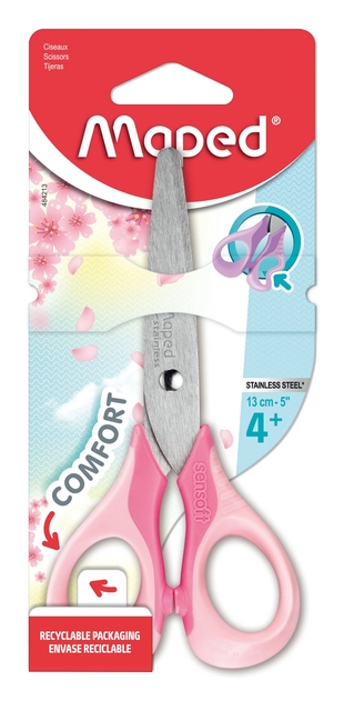 Schaar Maped Sensoft 13cm pastel assorti
