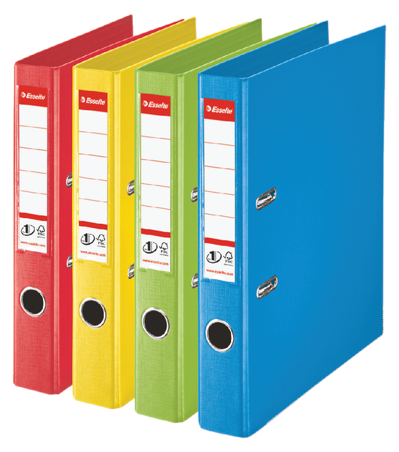 Ordner Esselte No.1 Power VIVIDA 50mm 30% gerecycled PP folie zwart