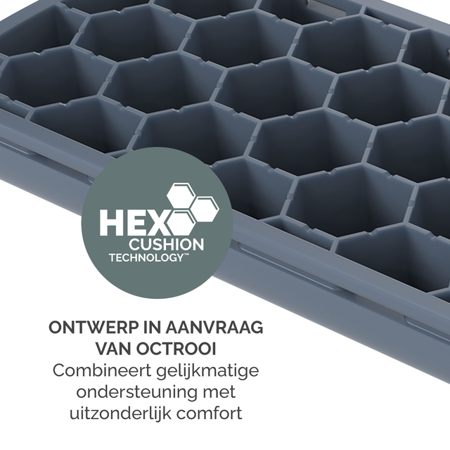 Muismat met polssteun Fellowes Breyta XL blauw
