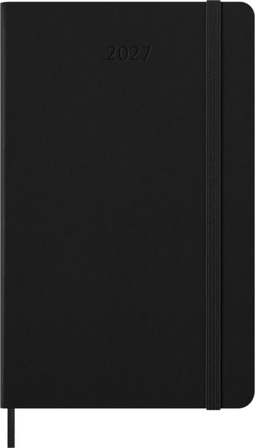 Agenda 2027 Moleskine 12M Planner Weekly 7dagen/2pagina's large hc black