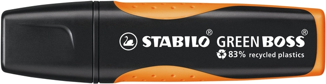 Markeerstift STABILO GREEN BOSS 6070/54 oranje