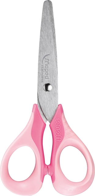 Schaar Maped Sensoft 13cm pastel assorti