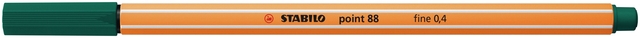 Fineliner STABILO point 88/53 fijn turquoisegroen