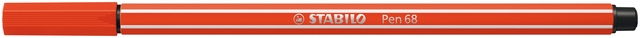 Viltstift STABILO Pen 68/40 medium lichtrood