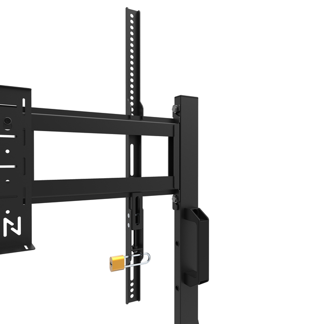 Mobiele vloersteun Neomounts MOVE Go 55-86" max 900x600 zwart