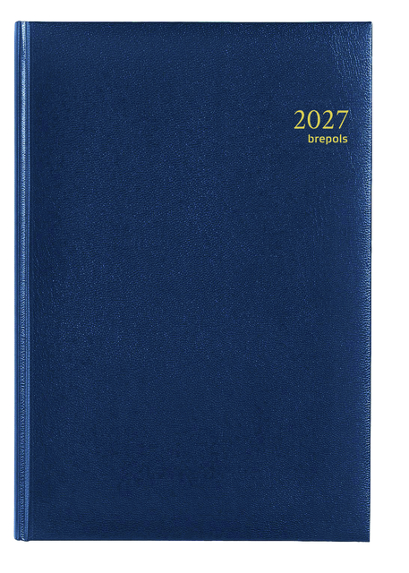 Agenda 2027 Brepols Omega Lima 7dagen/2pagina's blauw