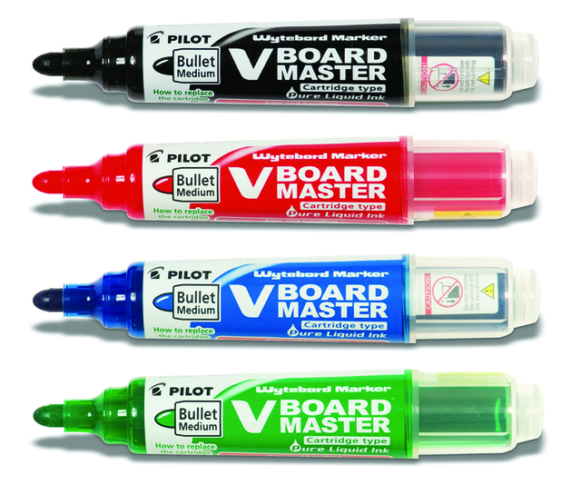 Whiteboardmarker PILOT Begreen rond medium rood