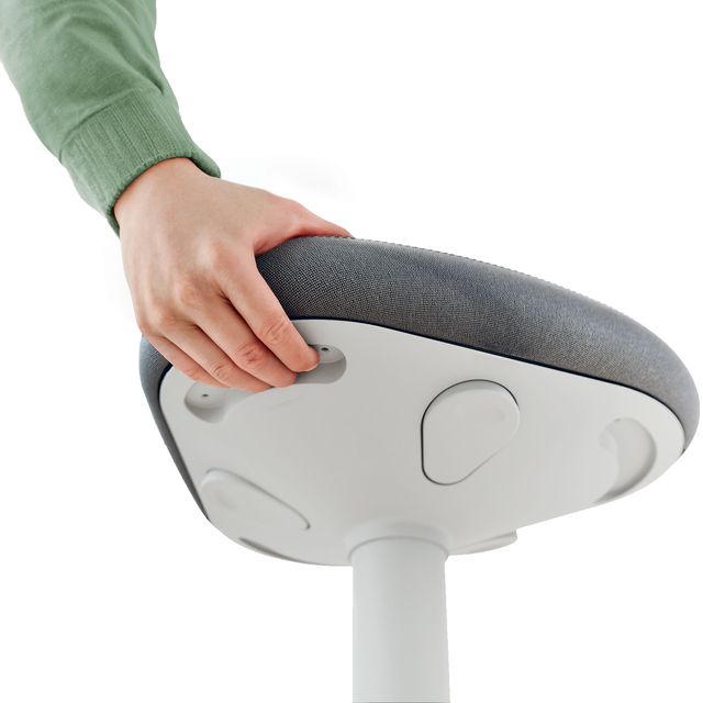 Actieve zit-sta kruk Leitz Ergo met gasveer 57-82 cm