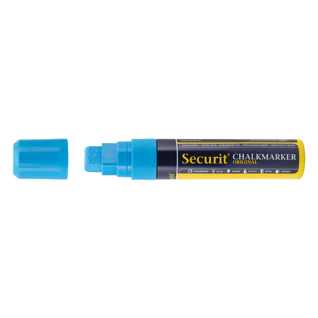 Krijtstift Securit SMA-720 blok ass 7-15mm blister à 8 stuks