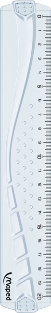Liniaal Maped Geometric 20cm transparant