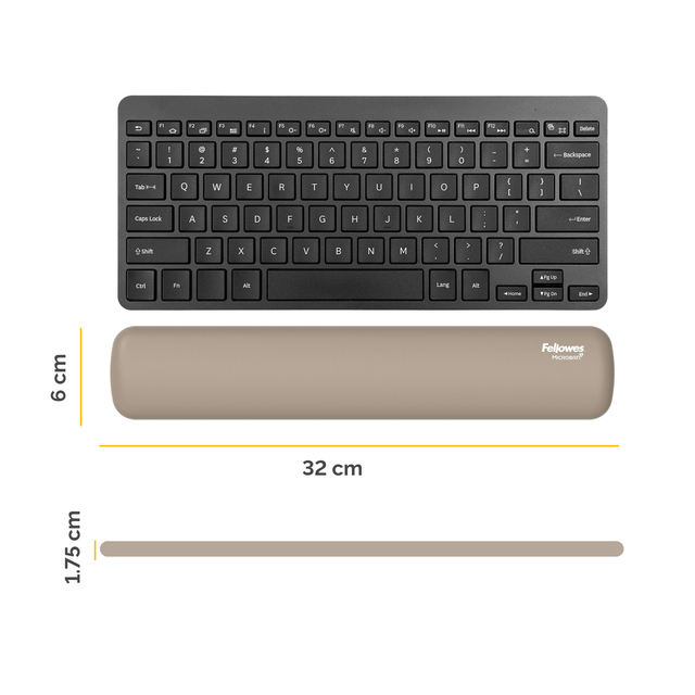 Polssteun Fellowes Breyta compact zand