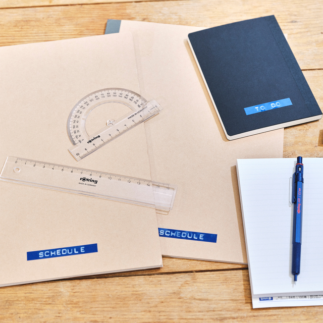 Reliëftape Dymo embossing vinyl 9mm assorti 3 stuks
