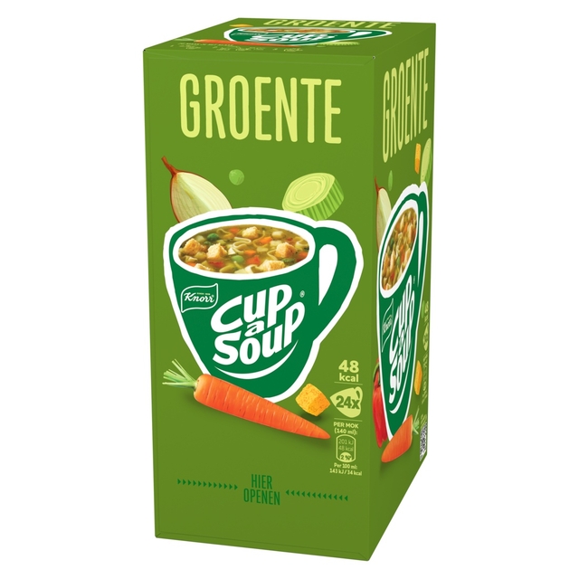 Cup-a-Soup Knorr groente 24x140ml