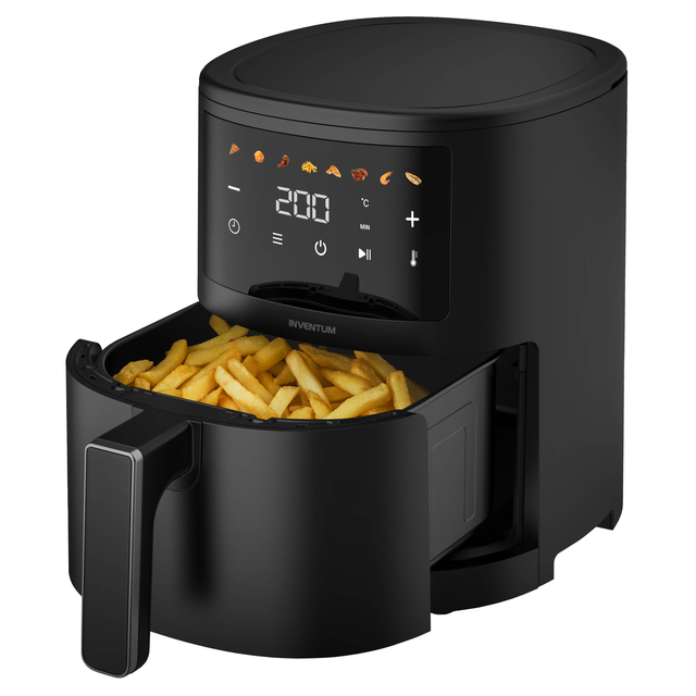Airfryer Inventum 3.5 liter 1500 watt zwart