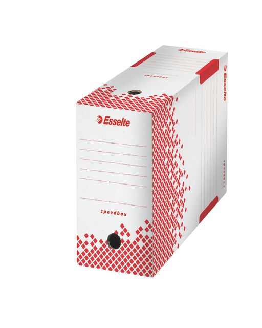 Archiefdoos Esselte Speedbox 150x250x350mm wit