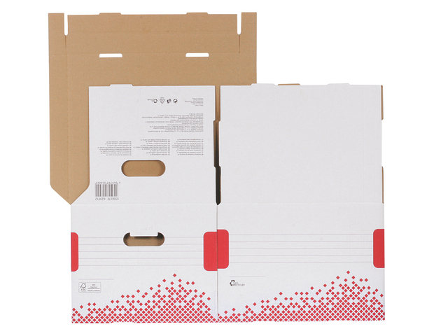 Opberg- en transportdoos Esselte Speedbox 367x263x325mm wit