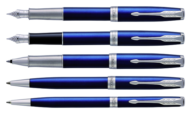 Balpen Parker Sonnet blue lacquer CT medium