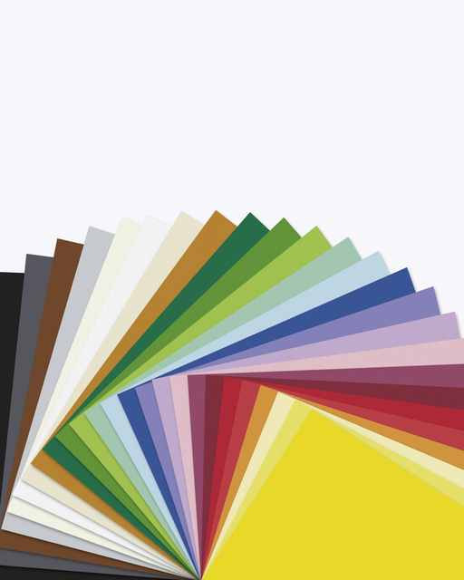 Fotokartonblok Folia 300gr 24x34cm 25vel jumbo assorti