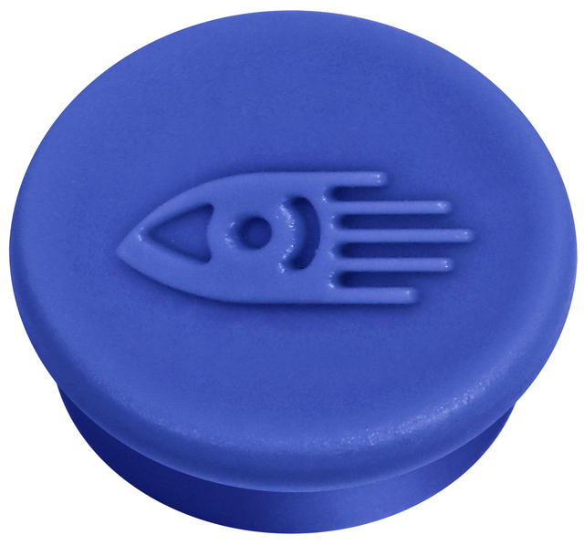 Magneet Legamaster 20mm 250gr blauw 8 stuks