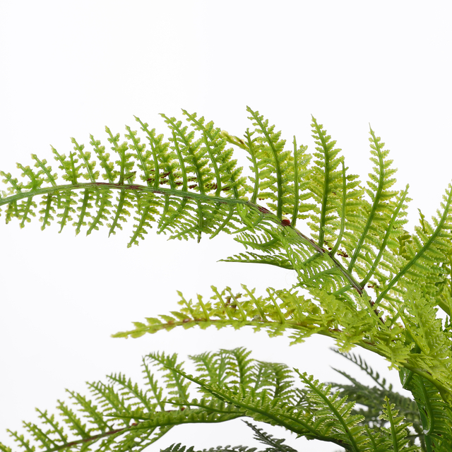 Kunstplant Mica varen groen in pot Stan grijs Ø50 38cm