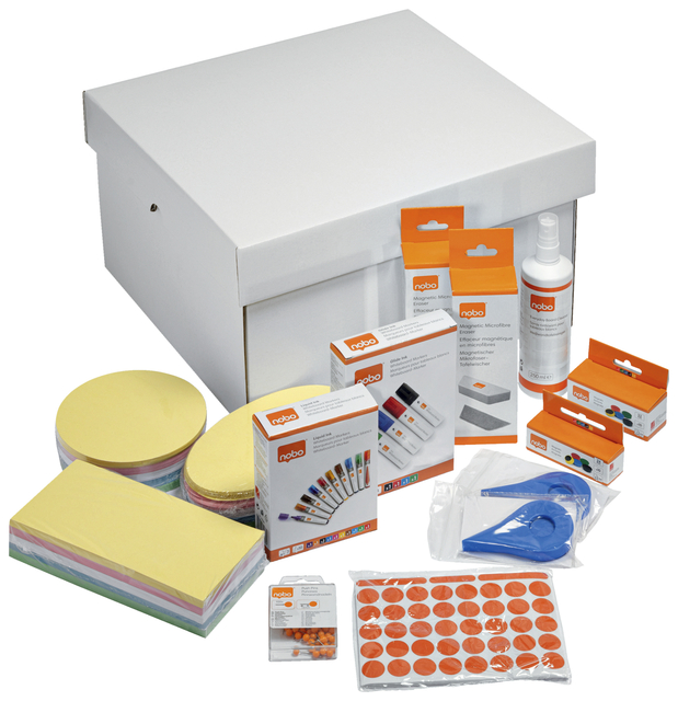 Whiteboard memobord accessoire kit Nobo Move & Meet