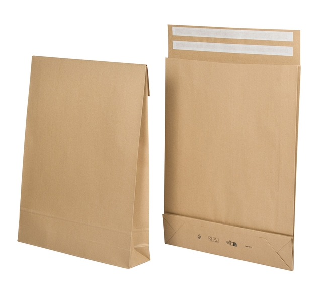E-Commerce envelop IEZZY 400x500x100+100mm met retoursluiting br 100st