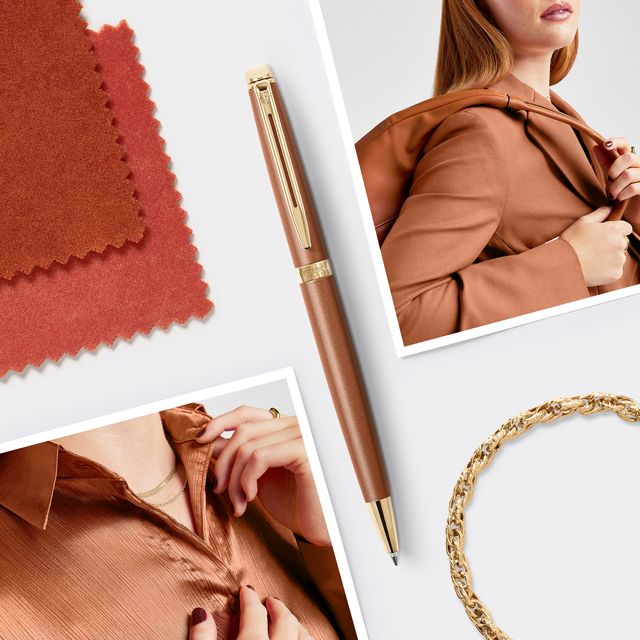 Balpen Waterman Hémisphère Fashion Colors metallic copper GT medium