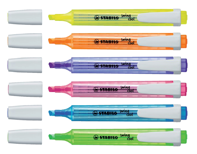 Markeerstift STABILO Swing cool 275/54 oranje