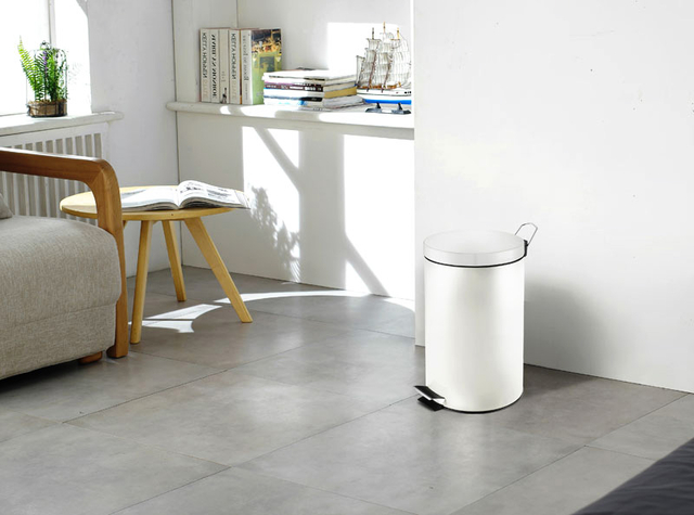 Pedaalemmer Vepa Bins 12 liter wit