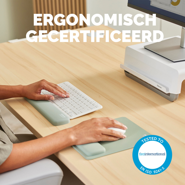 Polssteun Fellowes Breyta compact saliegroen