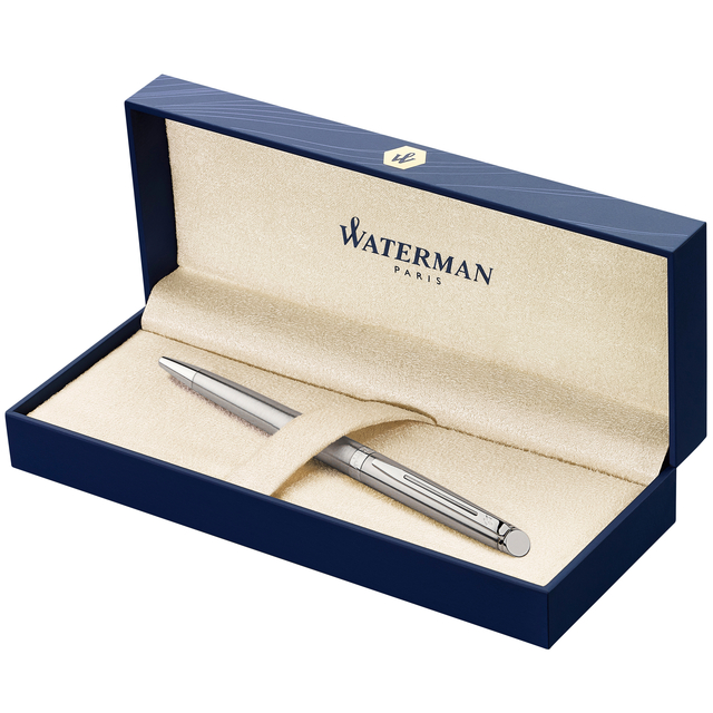 Balpen Waterman Hémisphère stainless steel CT medium