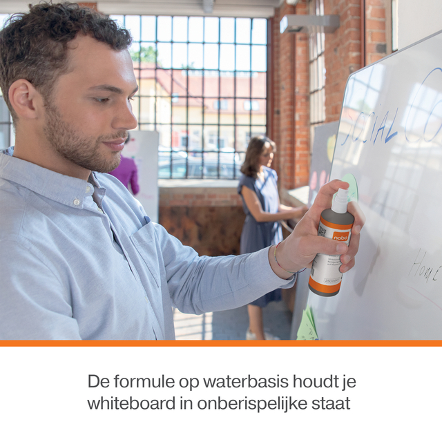 Whiteboardreinigingsspray Nobo waterbasis 250ml