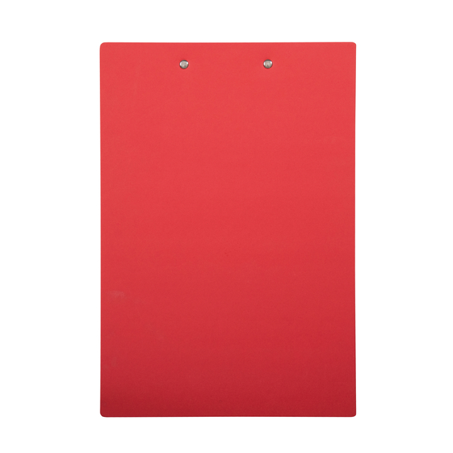 Klembord MAULbalance A4 staand versterkt 3mm karton rood