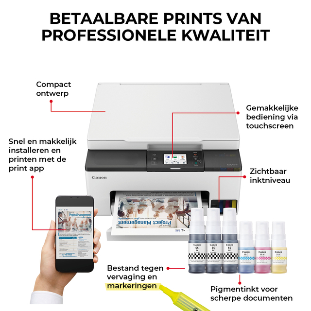Multifunctional inktjet printer Canon MAXIFY GX1050