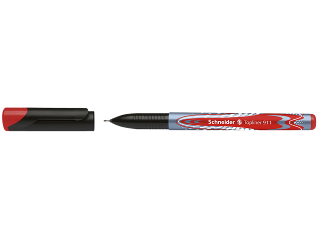 Fineliner Schneider Topliner 911 0.4mm rood
