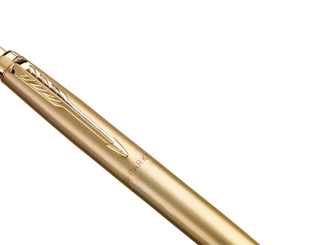 Balpen Parker Jotter XL Monochrome gold medium blister à 1 stuk