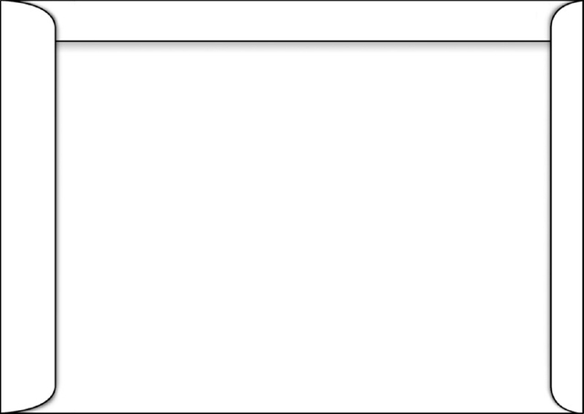 Envelop Quantore akte EB4 262x371mm wit 250 stuks
