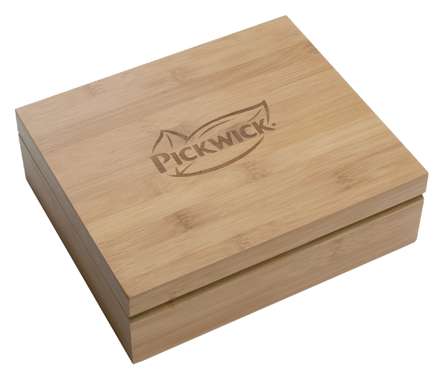 Pickwick Theekist Bamboe 6vaks Fairtrade