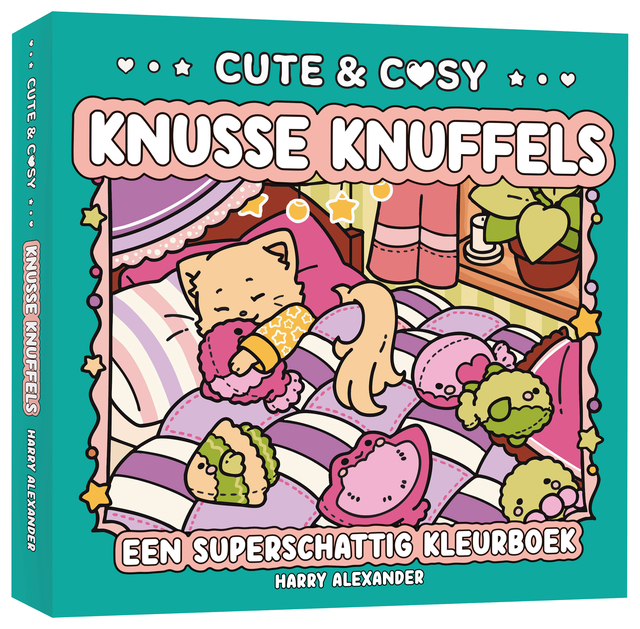 Kleurboek MUS Kjoet & Koozie Knusse knuffels