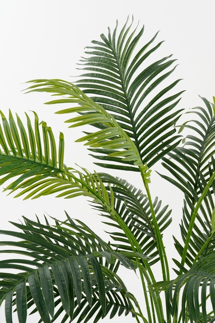 Kunstplant Mica Areca palm in pot groen waterproof